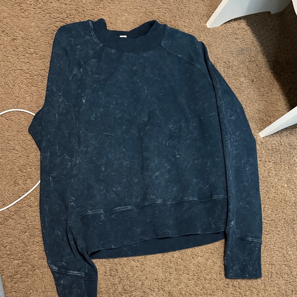 lululemon athletica Dark Blue Sweatshirt